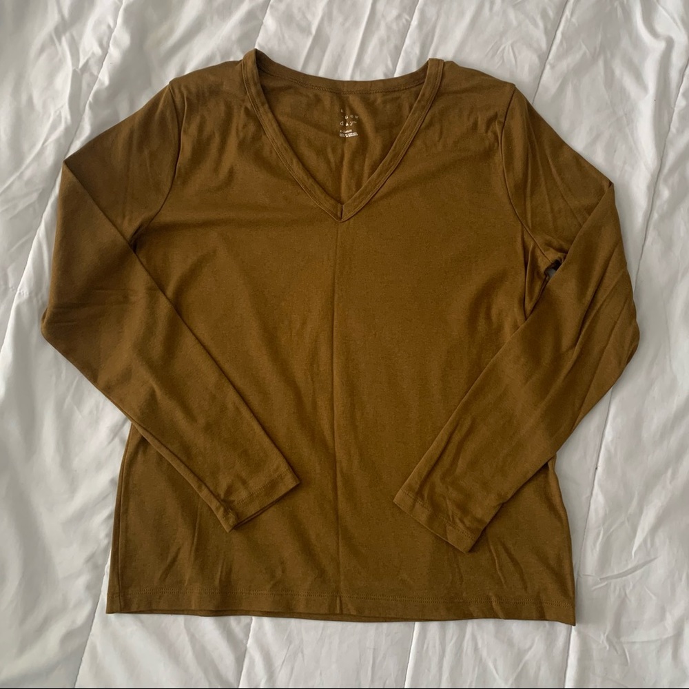 Antique Bronze Long-Sleeve Tee